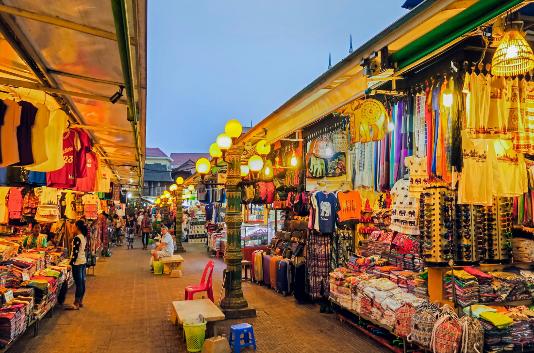 the night market of siem reap